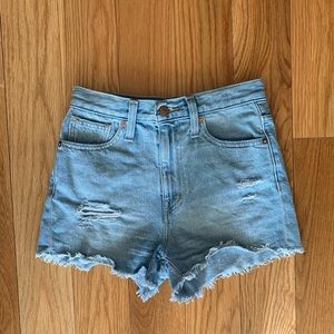 Madewell Denim Mom Shorts